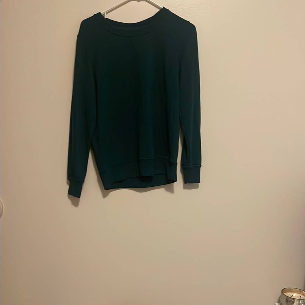 Nike Women's Crew Neck Sweater - Dark Green